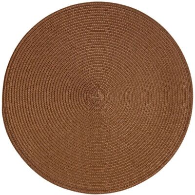 SG Secret de Gourmet - Nappe en tissu camel foncé - Publicité SG Secret de Gourmet - Nappe en tissu camel foncé - Publicité