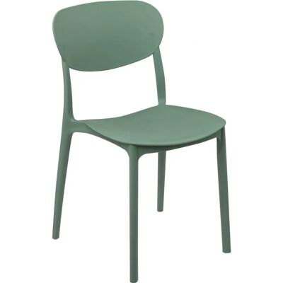 Chaise Empilable en Plastique Verte Five Simply Smart - Chaise - Publicité Chaise Empilable en Plastique Verte Five Simply Smart - Chaise - Publicité