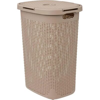 FIVE Korb 60L Rattan Lino - Beige - Wäschekorb FIVE Korb 60L Rattan Lino - Beige - Wäschekorb