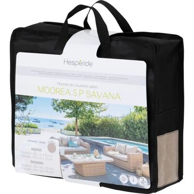 Funda de sofá de jardín Hespéride Mooréa 5 plazas - Beige Funda de sofá de jardín Hespéride Mooréa 5 plazas - Beige