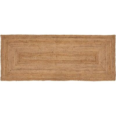 Atmosphera Jute-Teppich - Natur Beige 80x200 - Teppich Atmosphera Jute-Teppich - Natur Beige 80x200 - Teppich