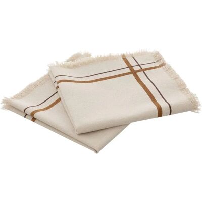 Serviettes en coton Maha Ray Atmosphera 2 pièces - Style Bohème - Publicité Serviettes en coton Maha Ray Atmosphera 2 pièces - Style Bohème - Publicité