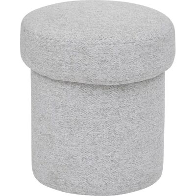 Atmosphera Kita Pouf - Gris claro Atmosphera Kita Pouf - Gris claro