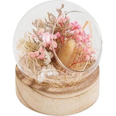 Atmosphera - Globe de Fleurs Séchées - Décoration Romantique - Publicité Atmosphera - Globe de Fleurs Séchées - Décoration Romantique - Publicité