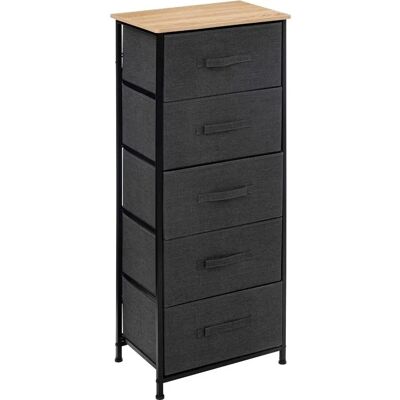 Five Simply Smart Tissa Stahlschrank mit 5 Schubladen Five Simply Smart Tissa Stahlschrank mit 5 Schubladen