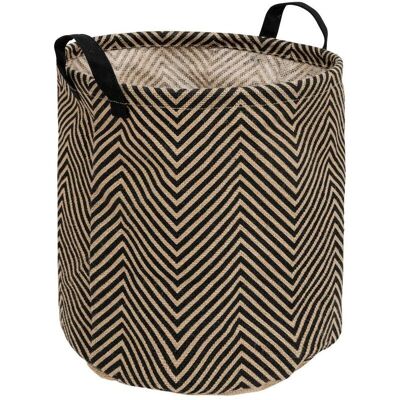 Panier de Rangement Atmosphera - Motif Ethnique Beige - 32cm - Publicité Panier de Rangement Atmosphera - Motif Ethnique Beige - 32cm - Publicité