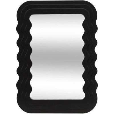 Espejo biselado Kelly Negro - 40x55cm de Atmosphera Espejo biselado Kelly Negro - 40x55cm de Atmosphera