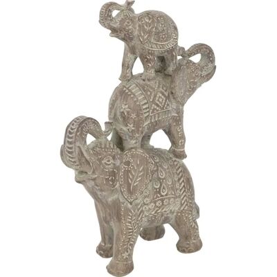 Statue d'Éléphant en Résine Abou - Objet Décoratif Atmosphera - Publicité Statue d'Éléphant en Résine Abou - Objet Décoratif Atmosphera - Publicité