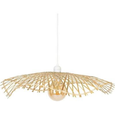 Suspension en Bambou Atmosphera - 58cm Design Naturel et Organique - Publicité Suspension en Bambou Atmosphera - 58cm Design Naturel et Organique - Publicité