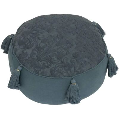 Housse de coussin de sol bleu Atmosphera - Style romantique - Publicité Housse de coussin de sol bleu Atmosphera - Style romantique - Publicité