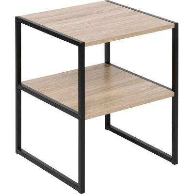 5five Simply Smart - Nachttisch mit 2 Regalen - Holzoptik 5five Simply Smart - Nachttisch mit 2 Regalen - Holzoptik
