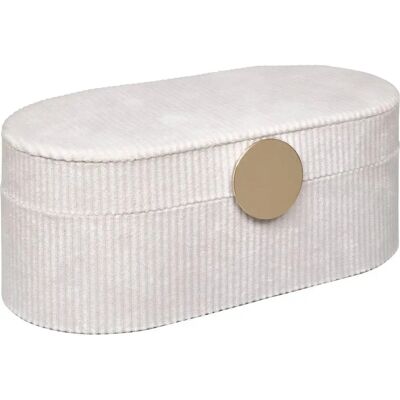 Atmosphera Enya Schmuckschatulle Beige - Schmuckkasten Atmosphera Enya Schmuckschatulle Beige - Schmuckkasten