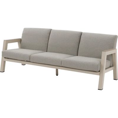 Ensemble de Mobilier de Jardin Beige AXIOME - Moderne, Résistant aux Intempéries - Publicité Ensemble de Mobilier de Jardin Beige AXIOME - Moderne, Résistant aux Intempéries - Publicité