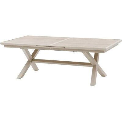 Table de jardin AXIOME extensible - Moderne, Résistante à la Rouille - Publicité Table de jardin AXIOME extensible - Moderne, Résistante à la Rouille - Publicité
