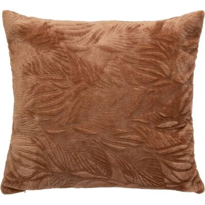 Coussin en flanelle terracotta Atmosphera - Coussins - Publicité Coussin en flanelle terracotta Atmosphera - Coussins - Publicité