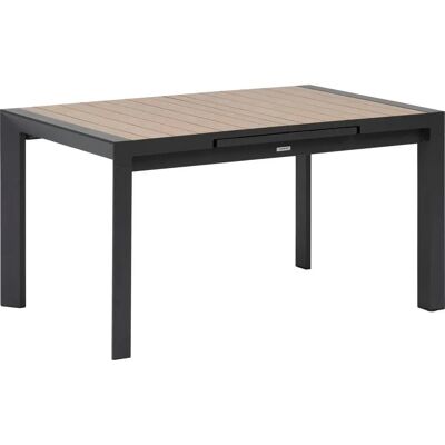 Table de jardin extensible Hespéride - Effet bois - 8 places - Publicité Table de jardin extensible Hespéride - Effet bois - 8 places - Publicité