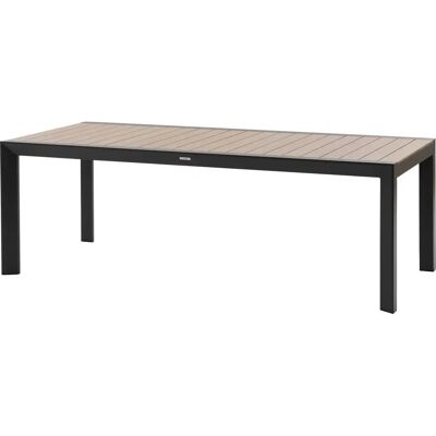 Table de jardin ÉVASION Hespéride Honey Graphite - 8 places - Publicité Table de jardin ÉVASION Hespéride Honey Graphite - 8 places - Publicité