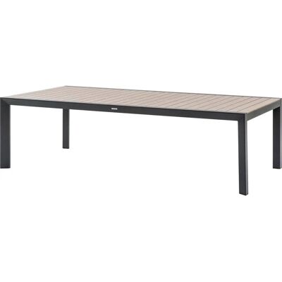 Table de jardin ÉVASION - 12 places, effet bois, Graphite - Publicité Table de jardin ÉVASION - 12 places, effet bois, Graphite - Publicité