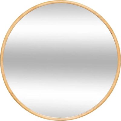 Lustro Kim Brązowe Atmosphera - Średnica 75cm - Wystrój Wnętrz Lustro Kim Brązowe Atmosphera - Średnica 75cm - Wystrój Wnętrz