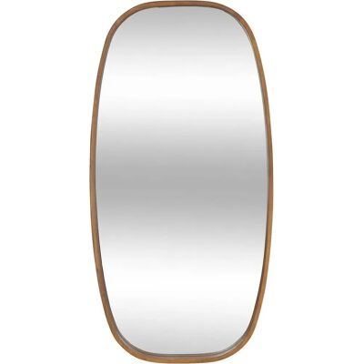 Owalne lustro Jasna Wood 113x57cm - Lustro Owalne lustro Jasna Wood 113x57cm - Lustro