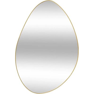 Atmosphera Organischer Spiegel Gold Rahmen 60x40cm - Spiegel Atmosphera Organischer Spiegel Gold Rahmen 60x40cm - Spiegel