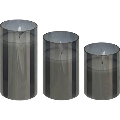 Ensemble de 3 bougies LED Atmosphera - Bougies - Publicité Ensemble de 3 bougies LED Atmosphera - Bougies - Publicité
