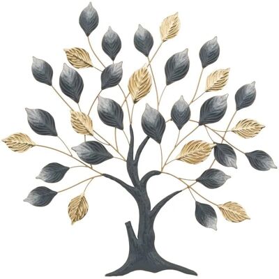 Atmosphera Tekoa Metal Tree Decor - Bicolored Leaves, Vertical Hanger Atmosphera Tekoa Metal Tree Decor - Bicolored Leaves, Vertical Hanger