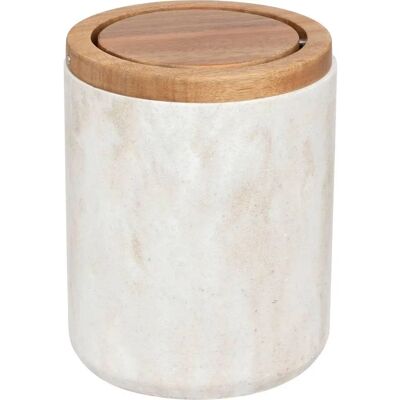 5five Come Effet Marbre Poubelle 1,5L - Trash Bin 5five Come Effet Marbre Poubelle 1,5L - Trash Bin