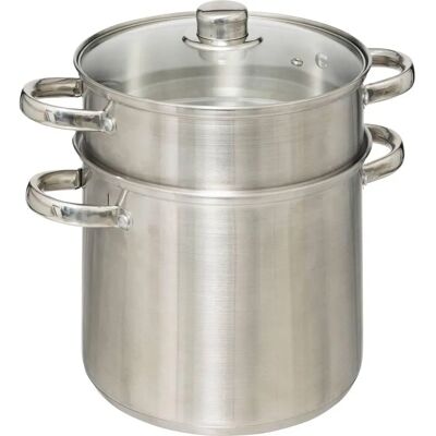 Bosch D22cm 8L Couscoussier en Acier Inoxydable - Ustensiles de Cuisine Bosch D22cm 8L Couscoussier en Acier Inoxydable - Ustensiles de Cuisine