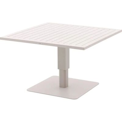 Hespéride - Table de jardin ajustable - Carrée, 110x110cm - Aluminium - Publicité Hespéride - Table de jardin ajustable - Carrée, 110x110cm - Aluminium - Publicité