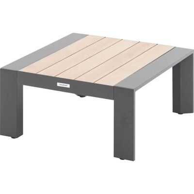 Hespéride - Table de jardin carrée Evasion - Aluminium résistant - Publicité Hespéride - Table de jardin carrée Evasion - Aluminium résistant - Publicité