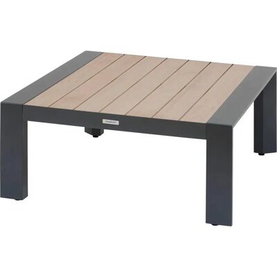 Hespéride Table Basse Jardin Carrée - Graphite Miel - 87x87x38cm - Publicité Hespéride Table Basse Jardin Carrée - Graphite Miel - 87x87x38cm - Publicité