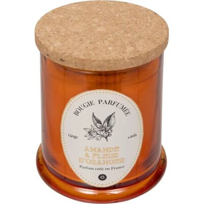Bougie Parfumée Hapo Amande et Fleur d'Oranger - Candle - Publicité Bougie Parfumée Hapo Amande et Fleur d'Oranger - Candle - Publicité