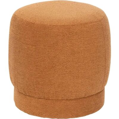 Atmosphera Naranja D39cm Pouf en Bouclé - Pouf - Publicité Atmosphera Naranja D39cm Pouf en Bouclé - Pouf - Publicité