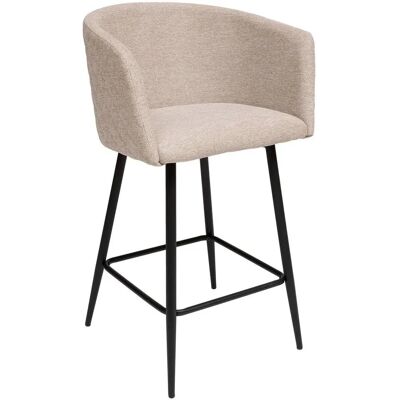 Atmosphera Beiger Samtbarhocker - Barhocker Atmosphera Beiger Samtbarhocker - Barhocker