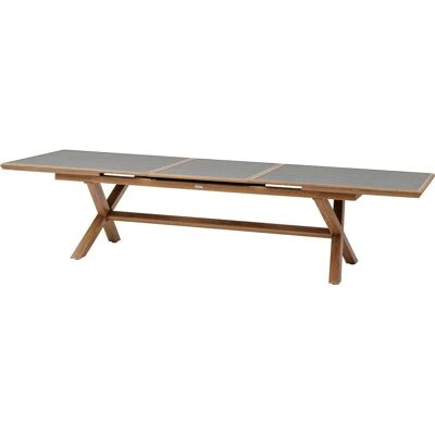 Table de jardin extensible AXIOME 12 places - Aluminium, Moderne - Publicité Table de jardin extensible AXIOME 12 places - Aluminium, Moderne - Publicité