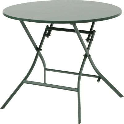 Hespéride - Table de Jardin Ronde Pliable Greensboro - Aluminium Antirouille - Publicité Hespéride - Table de Jardin Ronde Pliable Greensboro - Aluminium Antirouille - Publicité