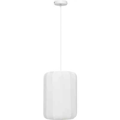 Lámpara colgante Tobie algodón blanco Atmosphera - Altura ajustable Lámpara colgante Tobie algodón blanco Atmosphera - Altura ajustable