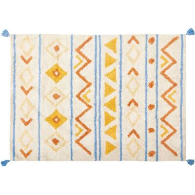 Alfombra de Algodón Tufted Atmosphera - Multicolor, 120x170cm - Estilo Étnico para Niños Alfombra de Algodón Tufted Atmosphera - Multicolor, 120x170cm - Estilo Étnico para Niños
