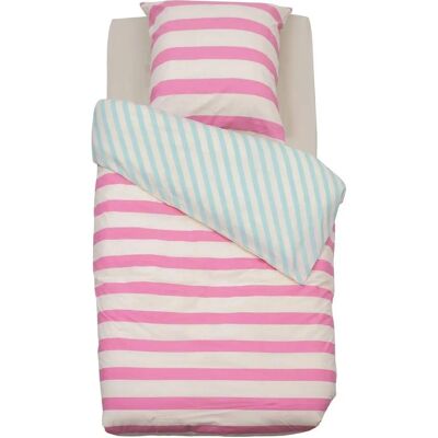 Juego de cama reversible de algodón violeta Atmosphera - Niños Juego de cama reversible de algodón violeta Atmosphera - Niños