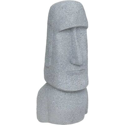 Atmosphera Estatua Moai gris H82cm - Estatua de exterior - Tipo de producto Atmosphera Estatua Moai gris H82cm - Estatua de exterior - Tipo de producto