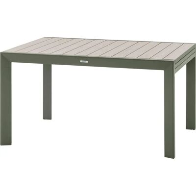 Table de Jardin ÉVASION Extensible - Vert Laurier - 10 Places - Publicité Table de Jardin ÉVASION Extensible - Vert Laurier - 10 Places - Publicité