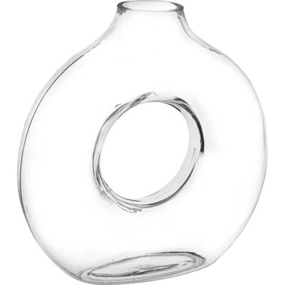 Vase Rond en Verre Transparent - Atmosphera - Publicité Vase Rond en Verre Transparent - Atmosphera - Publicité