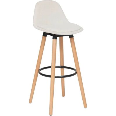 Taburete de Bar Blanco Maxon - Altura ajustable - Diseño moderno Taburete de Bar Blanco Maxon - Altura ajustable - Diseño moderno