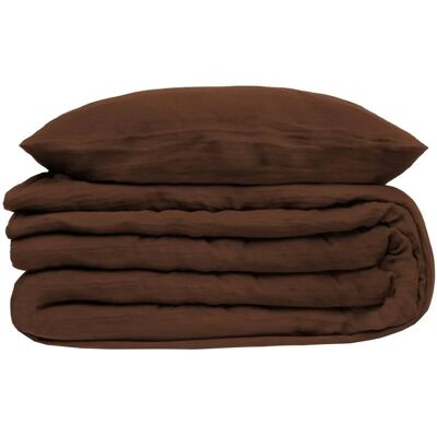 Conjunto de cama Atmosphera - Flora gasa de algodón 240x220cm Conjunto de cama Atmosphera - Flora gasa de algodón 240x220cm