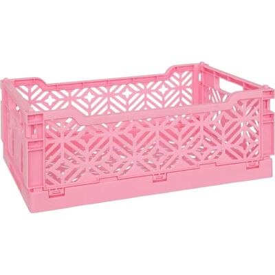 Atmosphera Arry Rose Panier de Rangement - Storage Basket - Publicité Atmosphera Arry Rose Panier de Rangement - Storage Basket - Publicité