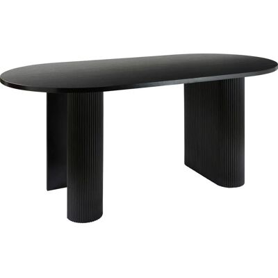Mesa de comedor negra Olova Atmosphera - 6 plazas Mesa de comedor negra Olova Atmosphera - 6 plazas