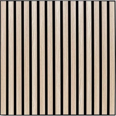 Atmosphera Beige Wooden Effect Wall Panel - 60x60 cm Atmosphera Beige Wooden Effect Wall Panel - 60x60 cm
