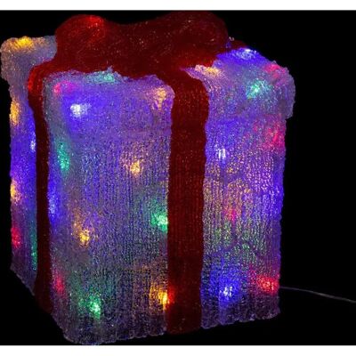Feeric Lights & Christmas - Decoración de regalo exterior 50 LED - Multicolor Feeric Lights & Christmas - Decoración de regalo exterior 50 LED - Multicolor