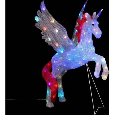 Feeric Lights & Christmas Unicornio Exterior - 85cm 100 LED Feeric Lights & Christmas Unicornio Exterior - 85cm 100 LED